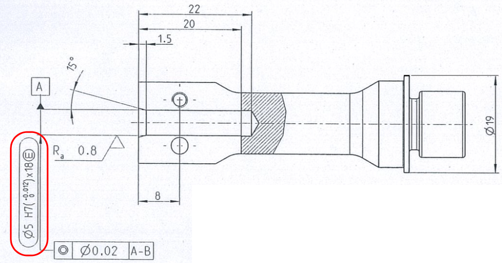 CNC machining Rotor Shaft, shrinking may happen after deep slotting.