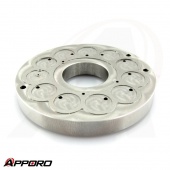 Precision Manufacturing Stainless Steel 316 Round Groove Face Flange Plate