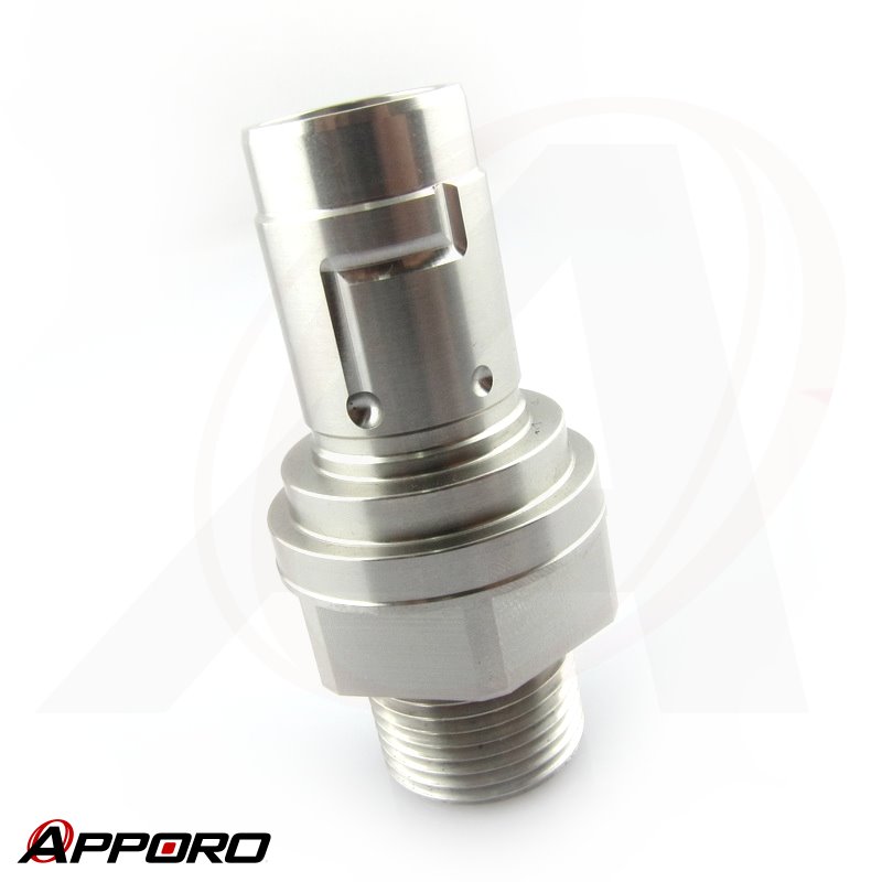 Stainless steel 316 bulkhead tube fitting — CNC turning lathe parts