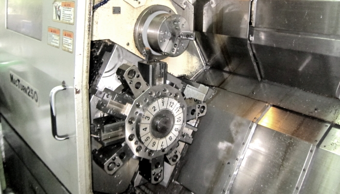 CNC turn-mill machine for precision CNC turning parts production
