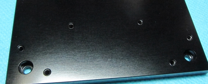 Surface Appearance after Black Anodizing