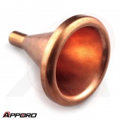 APPORO Power Punching Stamping Customized Deep Drawn Copper Cap 04