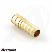 APPORO CNC Lathe Turning Manufacturer Brass C3604 Hose Barb Fitting Connector 03