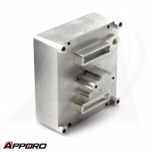 APPORO CNC Milling Machining Aluminum Alloy 6061 T6 Alodine Customized Electronic Enclosure Junction Box 03