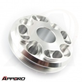 APPORO CNC Milling Precision Parts Manufacturing Aluminum 6061 T6 Customized Linear Piston Hydraulic Flange 03