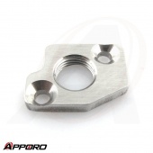 APPORO CNC Milling Manufacturer Stainless Steel 303 Passivation Vision Lenses Square Block Nut Spacer Mounting Plate 03