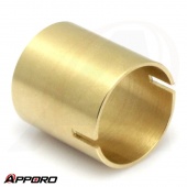 CNC Machining Services Brass Tube Coupler Shield